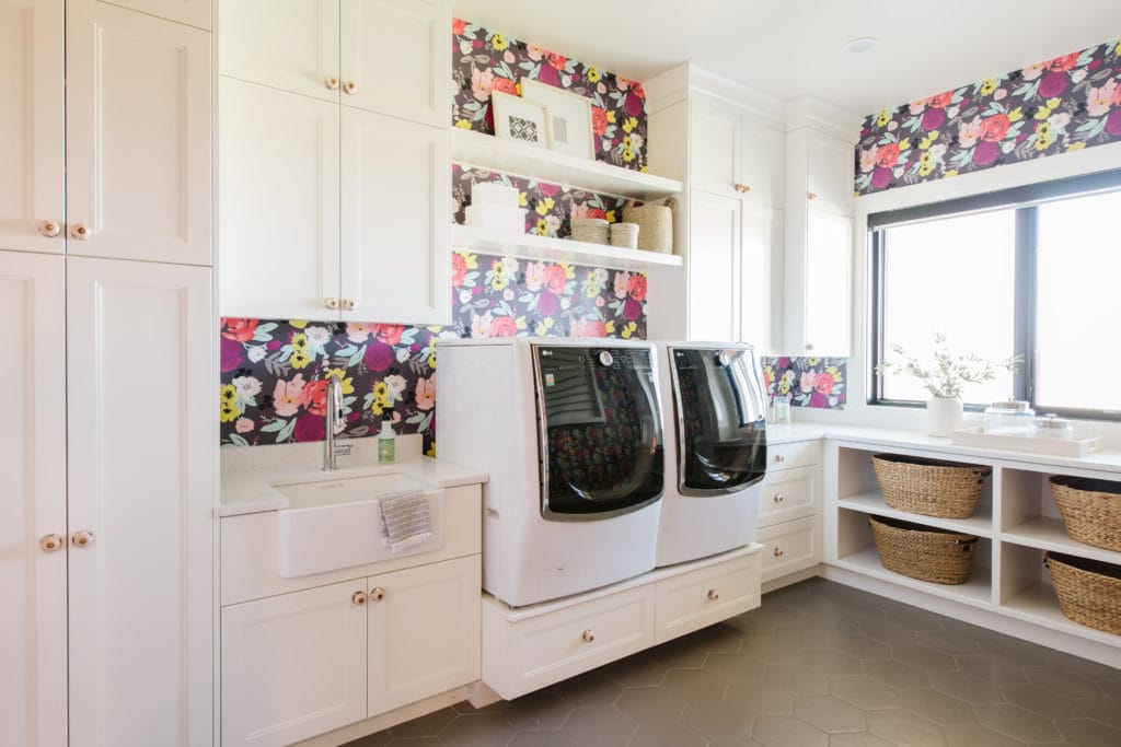 Playful Classic Laundry Room