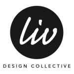 Liv Design Collective Logo - Charcoal